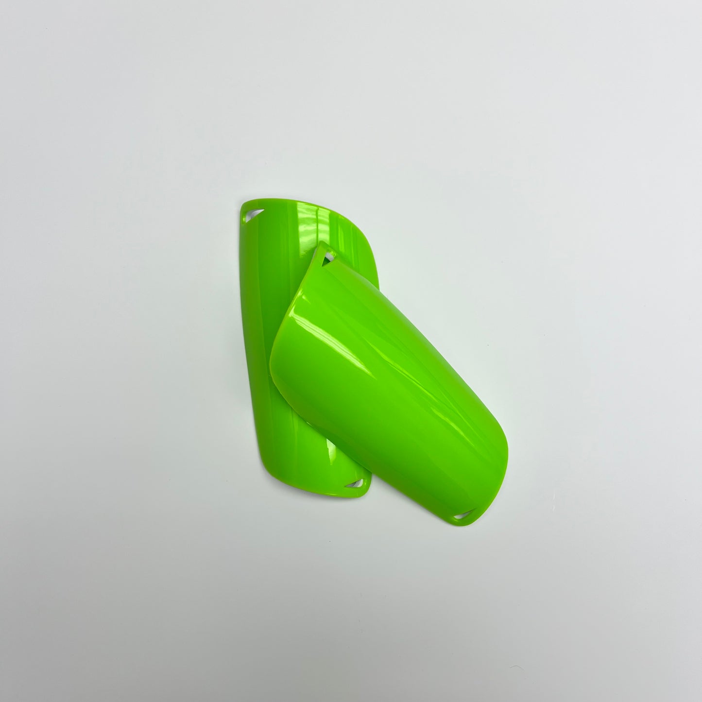 GS Club Shin Guards - Neon Green