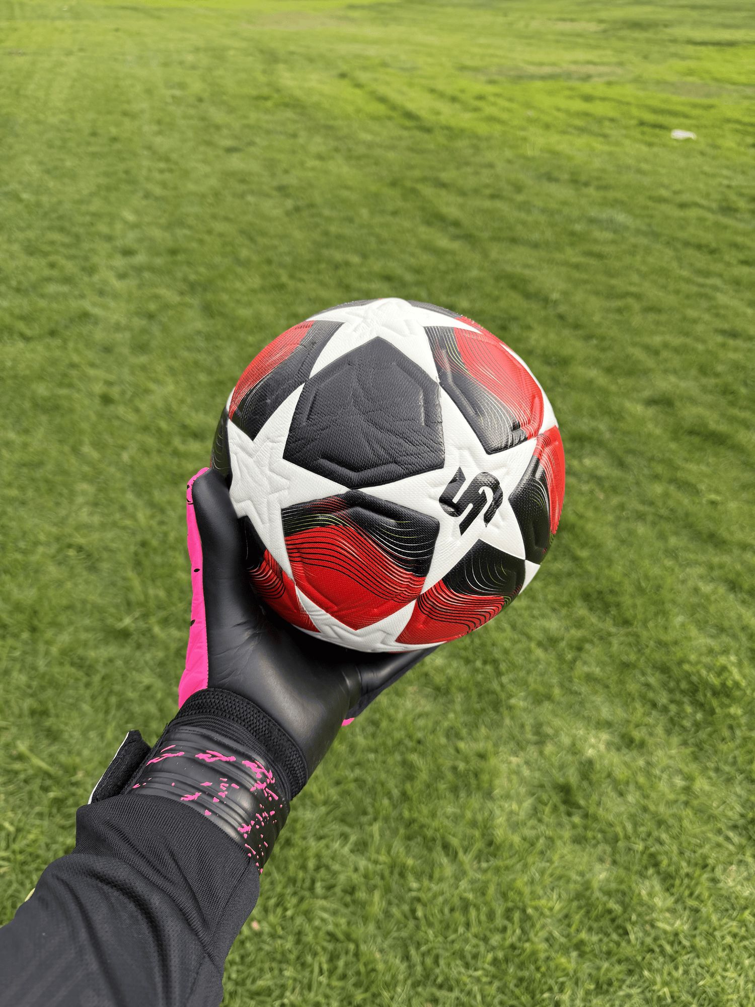 GS Match Goalkeeper Gloves - Fuchsia