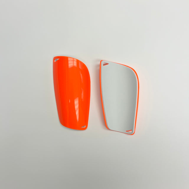 GS Club Shin Guards - Neon Orange