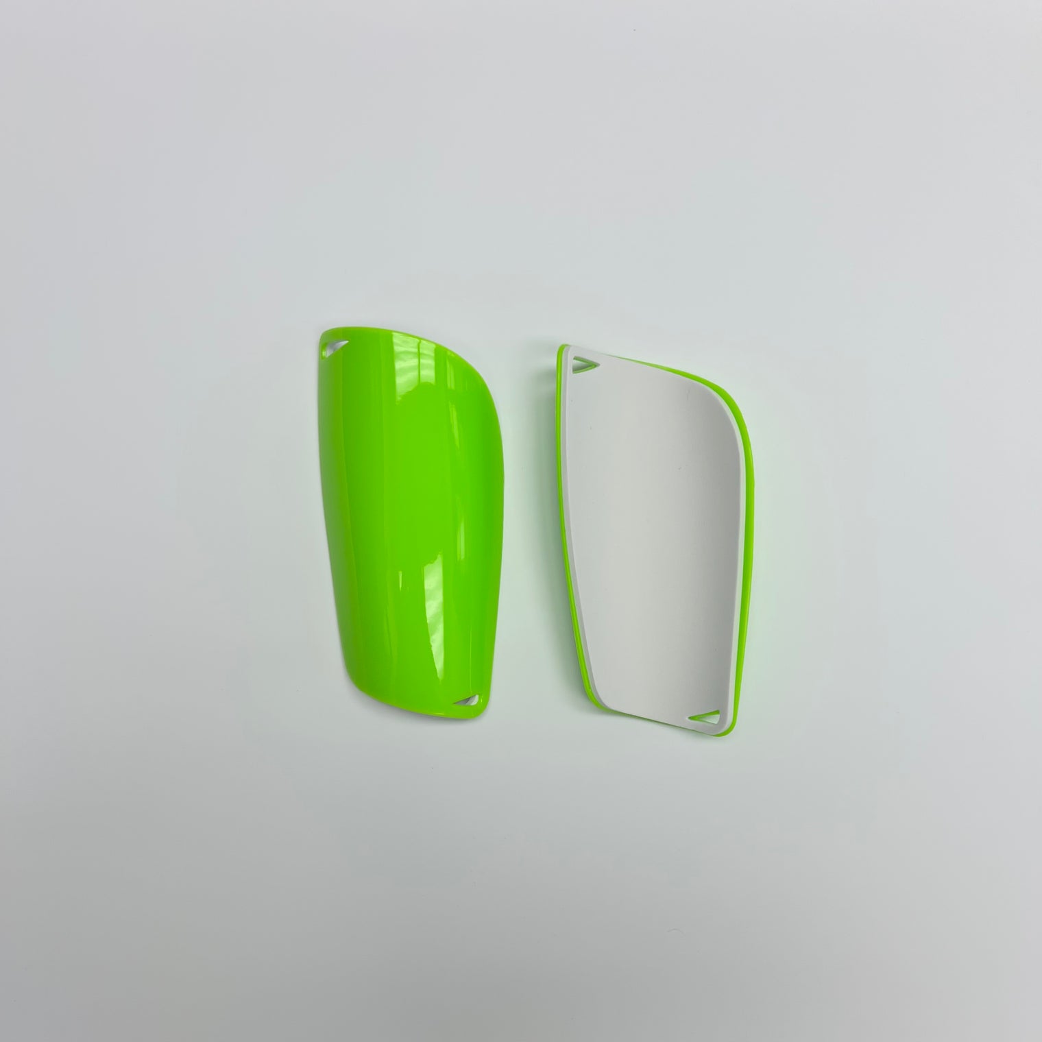 GS Club Shin Guards - Neon Green