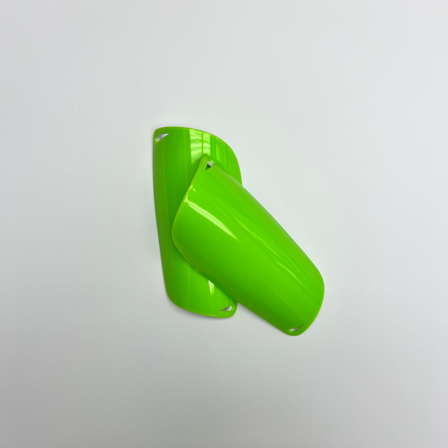 GS Club Shin Guards - Neon Green
